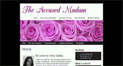 Desktop Screenshot of accusedmadam.com